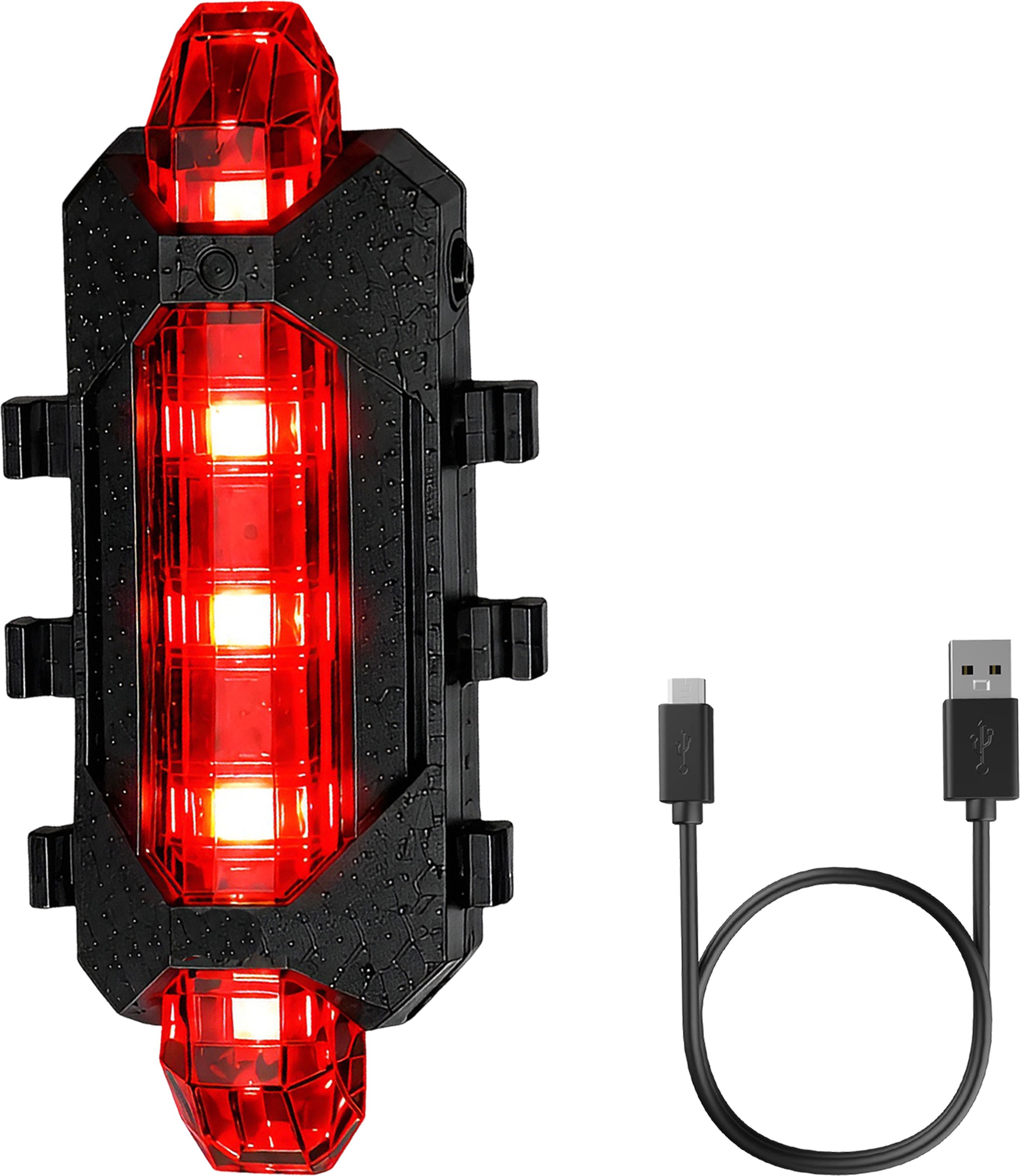 razaiq Cycle USB Rechargeable LED Tail Light Waterproof Rear Safety Lamp Red Bicycle LED Rear Break Light-picture-12
