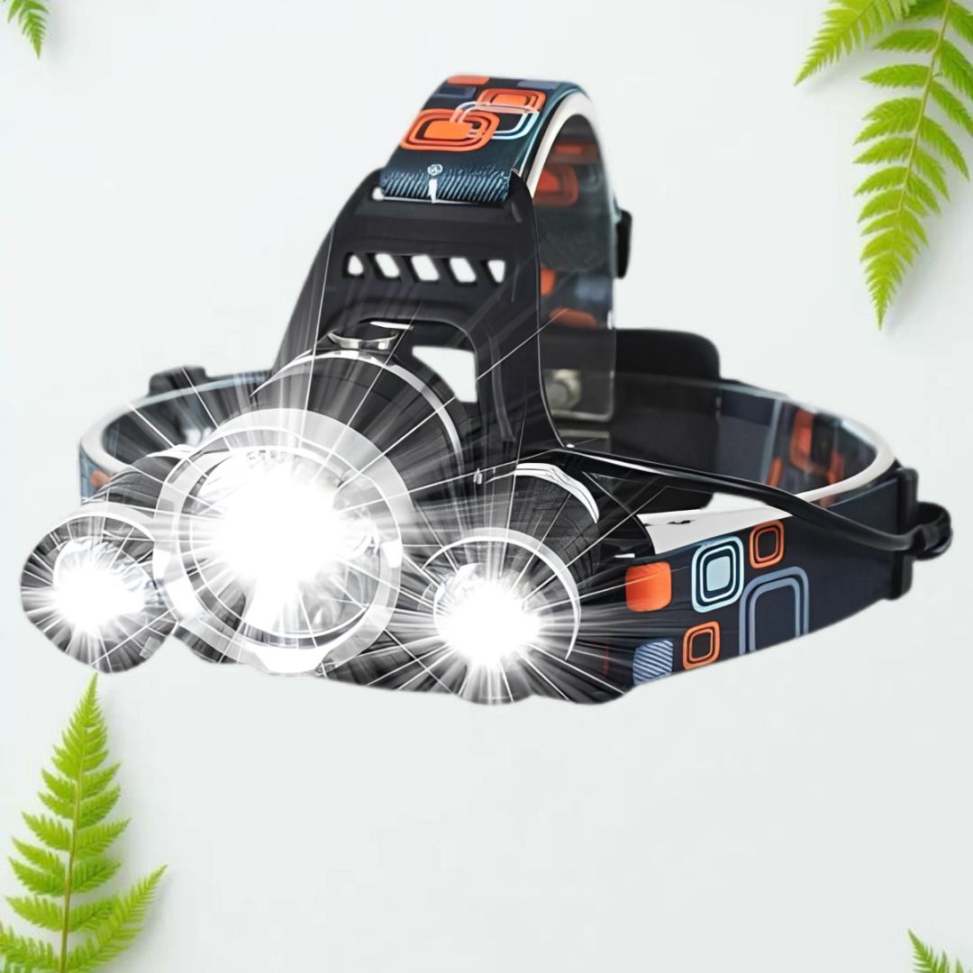 dayudil Hands Free Head Torch for Night Walking and Hiking LED Headlamp-picture-22
