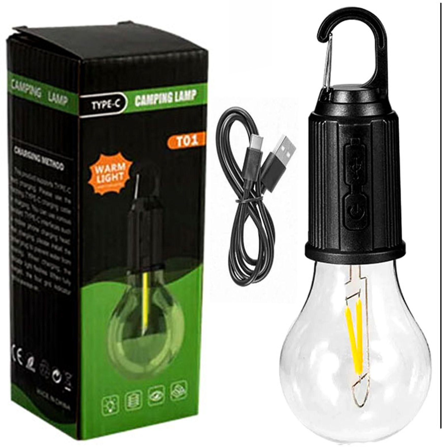 Rechargeable Camping Lights LED Camping Lamp 600mAh 5 hrs Bulb Emergency Light LED Lantern