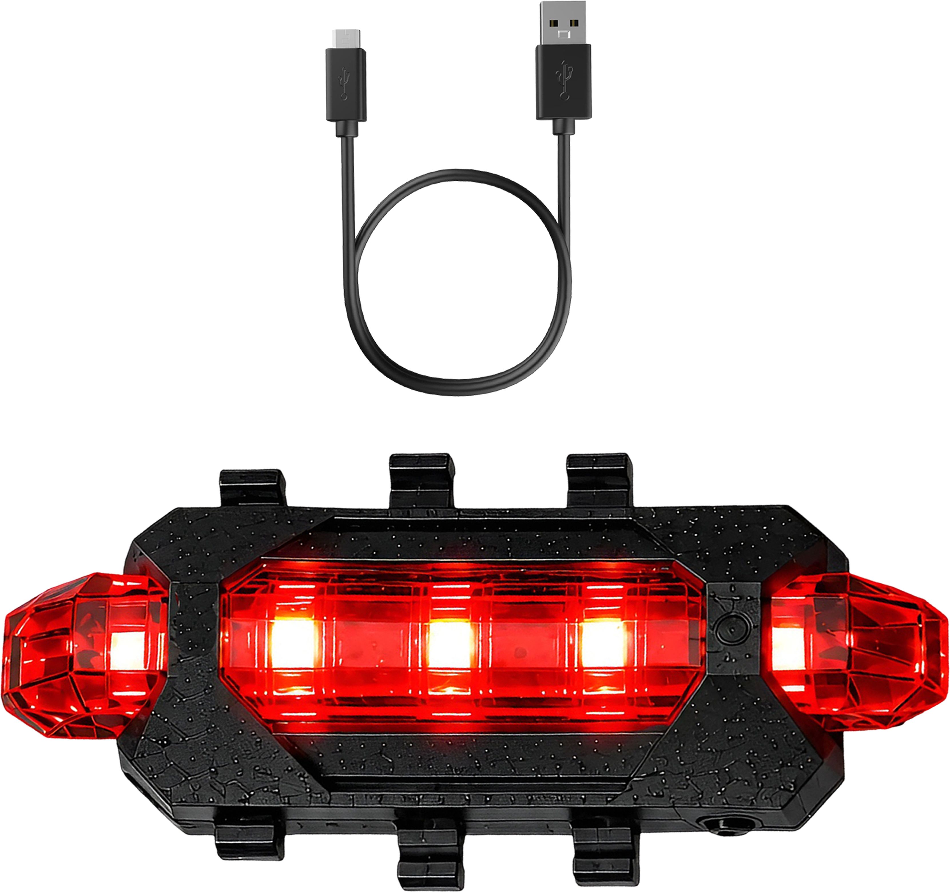 razaiq Cycle USB Rechargeable Red LED Tail Lamp Waterproof Cycling Safety Light LED Rear Break Light-picture-40