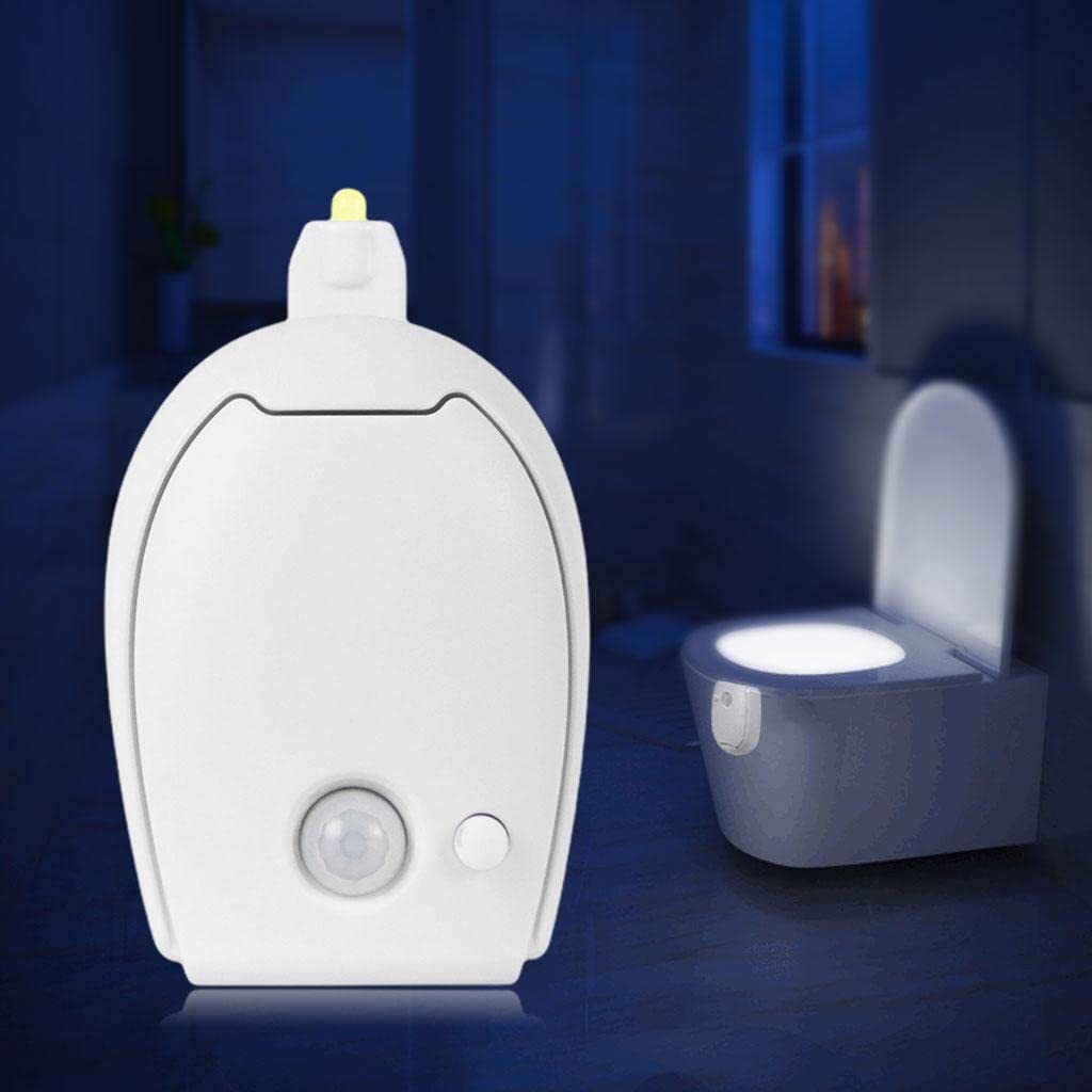 Motion Sensor Toilet Seat Night Light with Multi-Color LED Glow LED Lantern-image-43