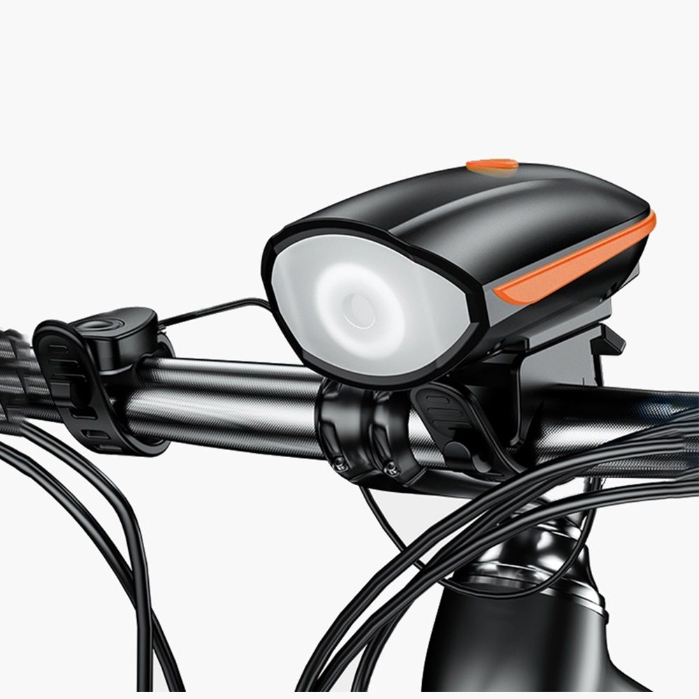 Rechargeable cycle Super Bright Light & Bell Horn with 140 DB High Sound LED Front Light-image-46