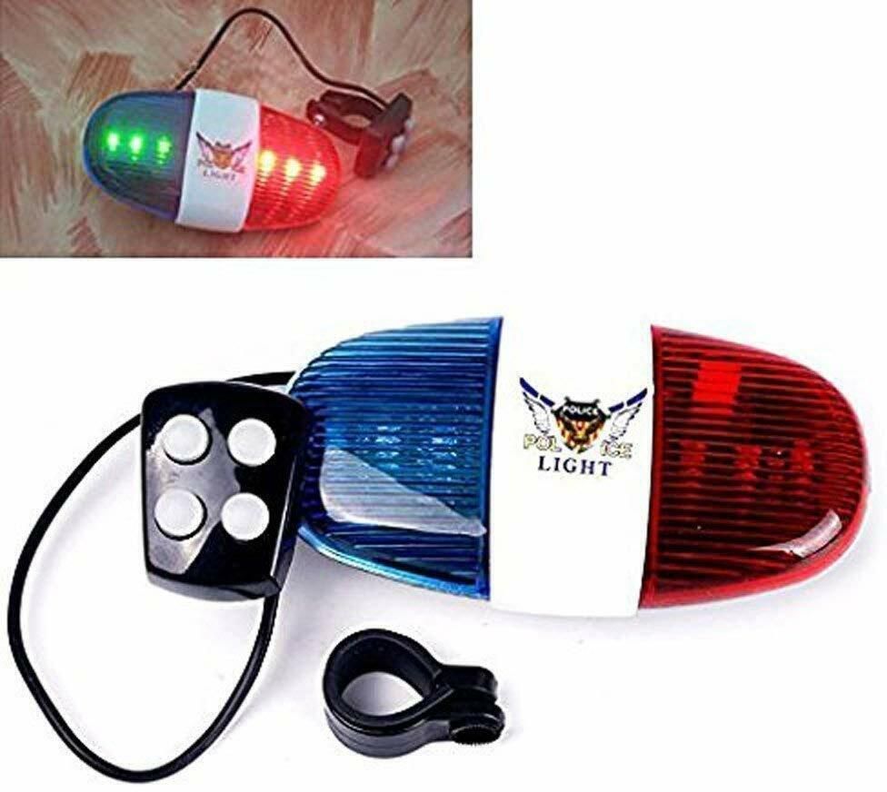 Police Siren Trumpet Cycling Safety Light Horn(Batteries Not Included) LED Front Light-image-30