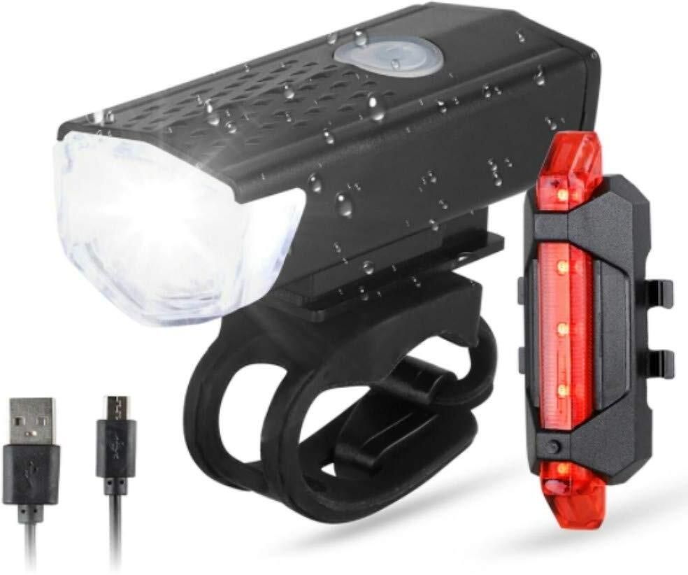 techel USB Rechargeable Bike Front Light | High Bright LED Cycle Headlight x7 LED Headlamp-picture-20