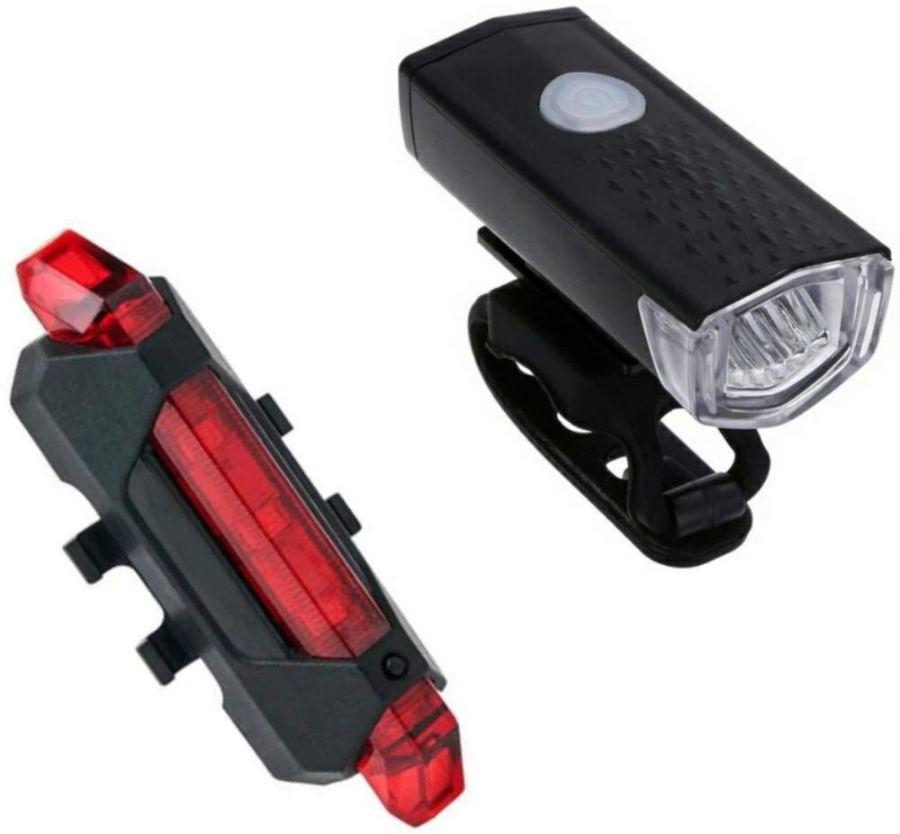 paskal USB Rechargeable Bicycle Light Set LED Front Rear Light Combo-picture-22