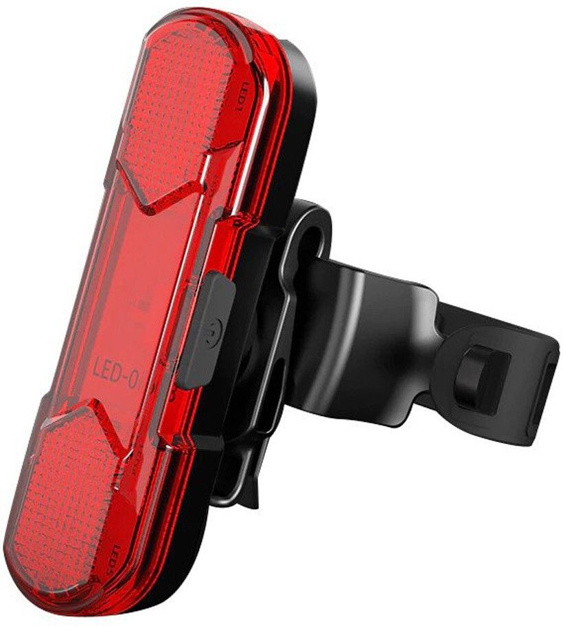 New Rechargeable Light Waterproof Bicycle LED Tail Saddle Safety Warning Light LED Rear Break Light-image-8