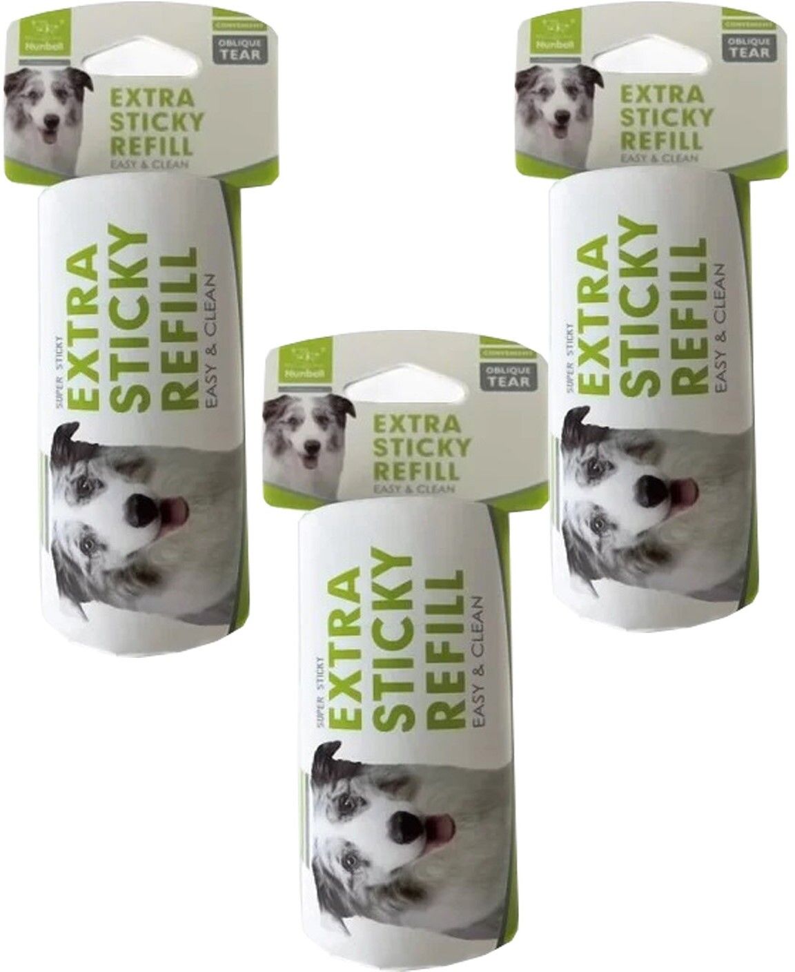 pet needs Nunbell Lint Roller Refill Set for Dog,Cat-12m, 60-Sheet Rolls-(Pack of 3) Lint Roller-picture-23