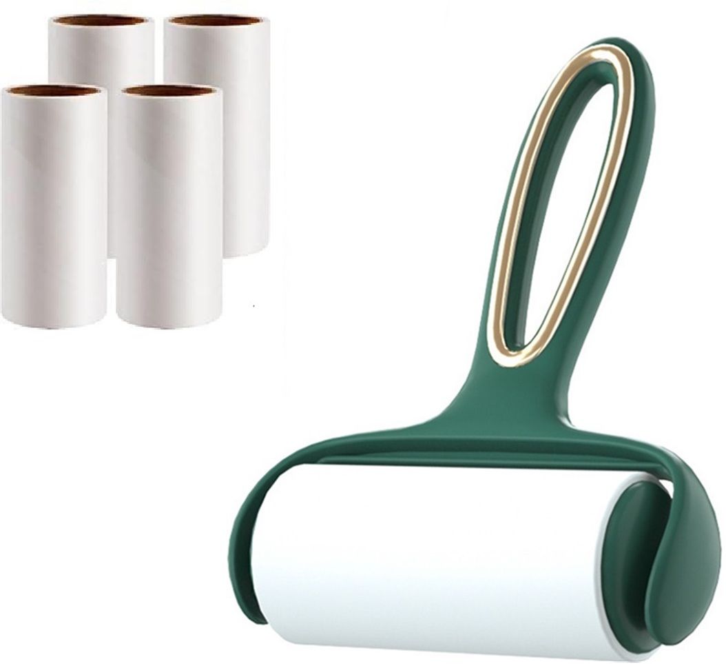 nirmatsaray Lint Roller For Pet Hair Remover 5 Refills, 300 Sheets, Clothes, Cars, Carpet Lint Roller-picture-19