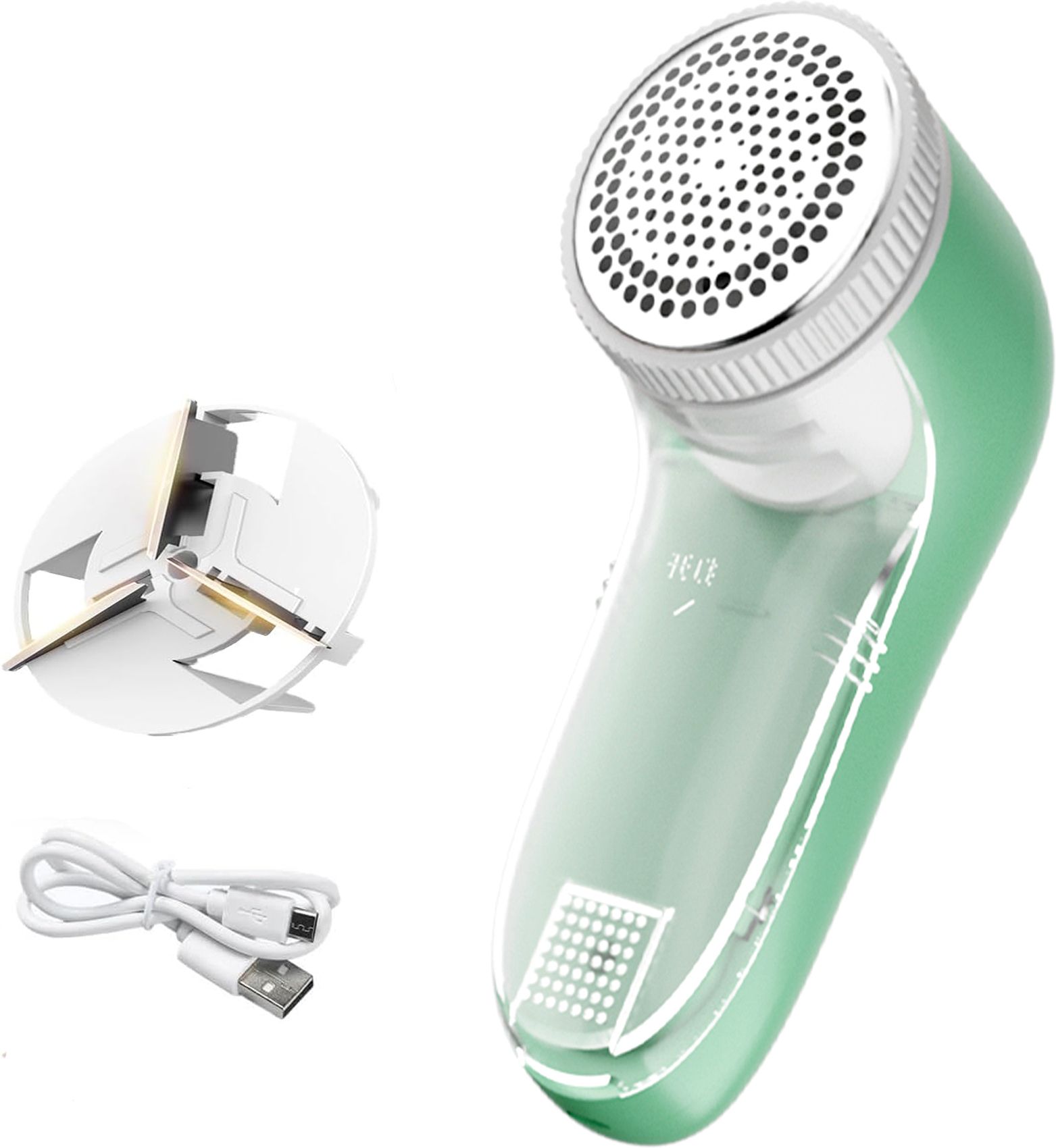 us1984 Lint Remover Shaver for Sweater Rechargeable Fabric Shaver Tint For All Clothes Lint Roller-picture-25