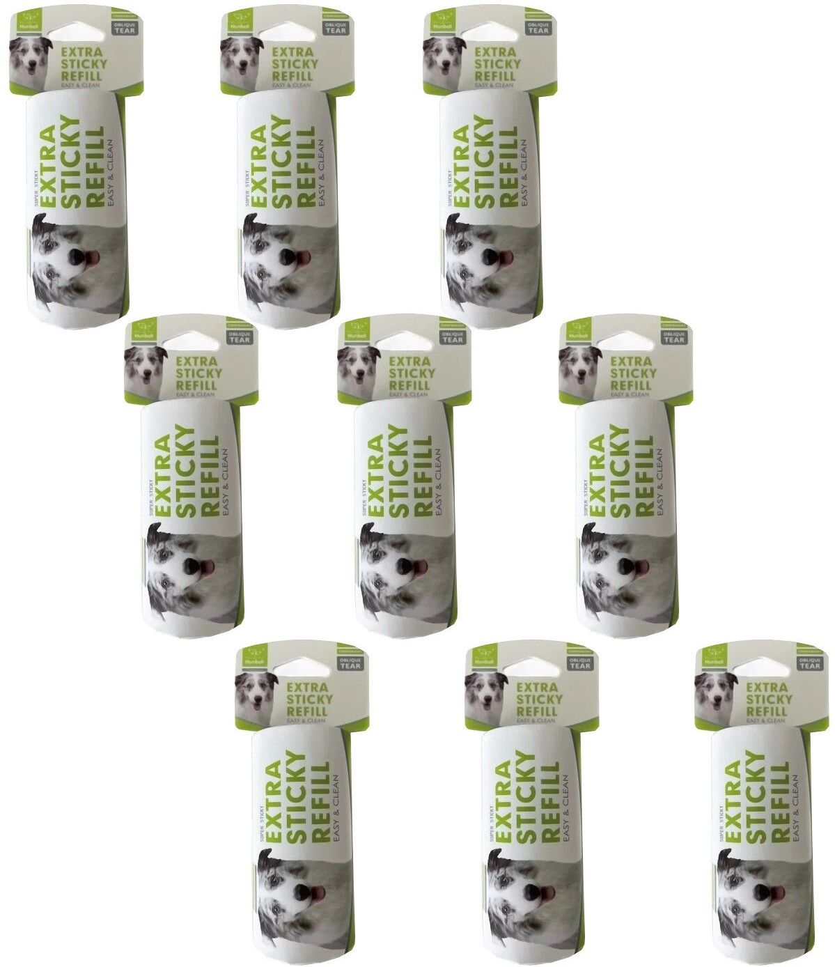 Nunbell Lint Roller Refill Set for Dog,Cat-12m, 60-Sheet Rolls-(Pack of 9) Lint Roller-image-27