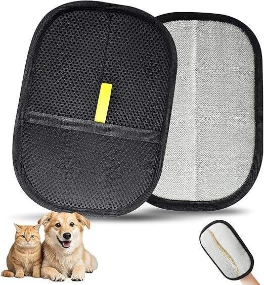 Static Pet Hair Remover Reusable Electrostatic Cat Dog Grooming Gloves Lint Roller-image-17