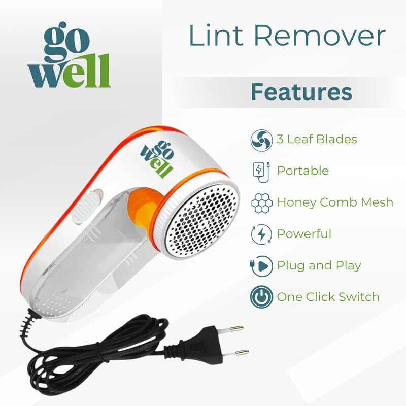 Nova Lint Remover, Fabric Brush, for Woolen Sweaters, Clothes, Shirts, Jackets Floor Lint Roller-image-17
