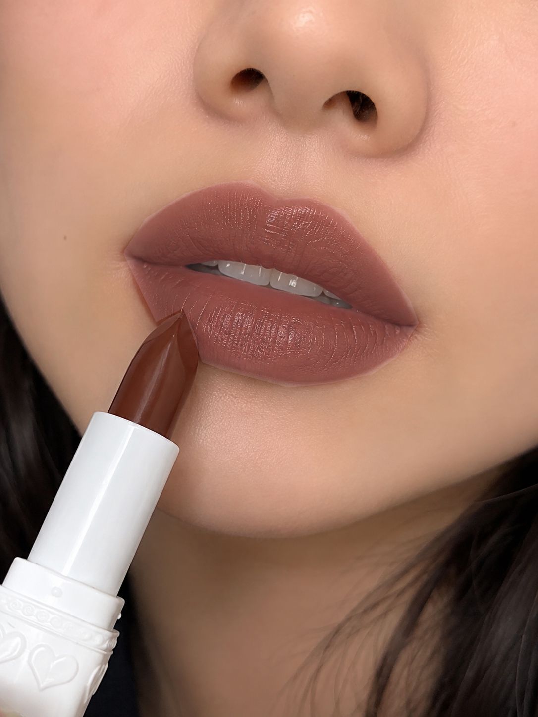 Natural Lip Balm | Repairs Chapped Lips | Brightens Dark Lips CHOCLATE-image-1