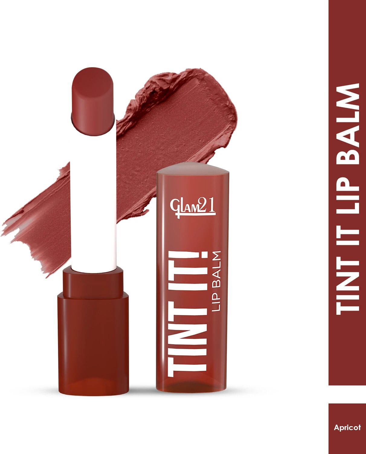glam21 Tint it LipBalm Everyday Hydration with SPF15 & Vit-E | Shea Butter Avocado Oil Apricot-picture-13