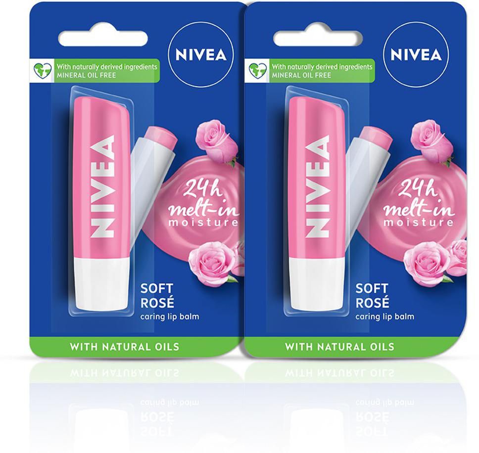 nivea Soft Rose Lip Care Balm Rose-picture-25