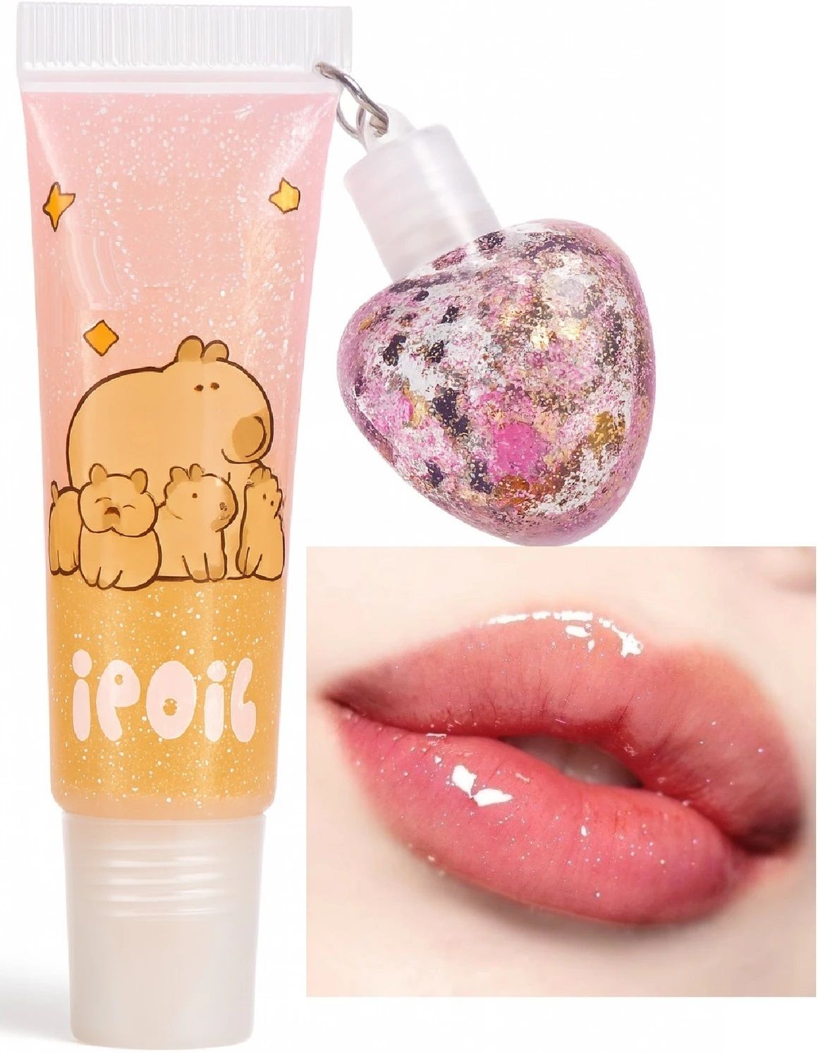 Korean NATURAL PINK LIPS LIP BALM LIPS MOISTURIZING LIP BALM fruit-image-30