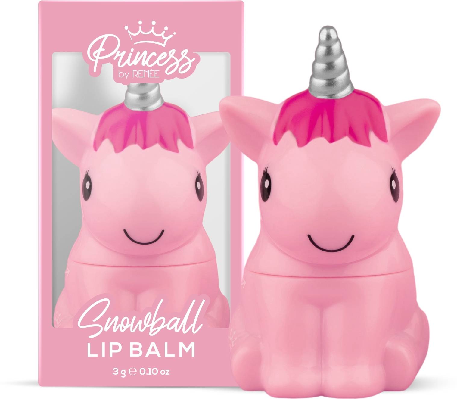 RENEE Princess Snowball Lip Balm, 3 gm
