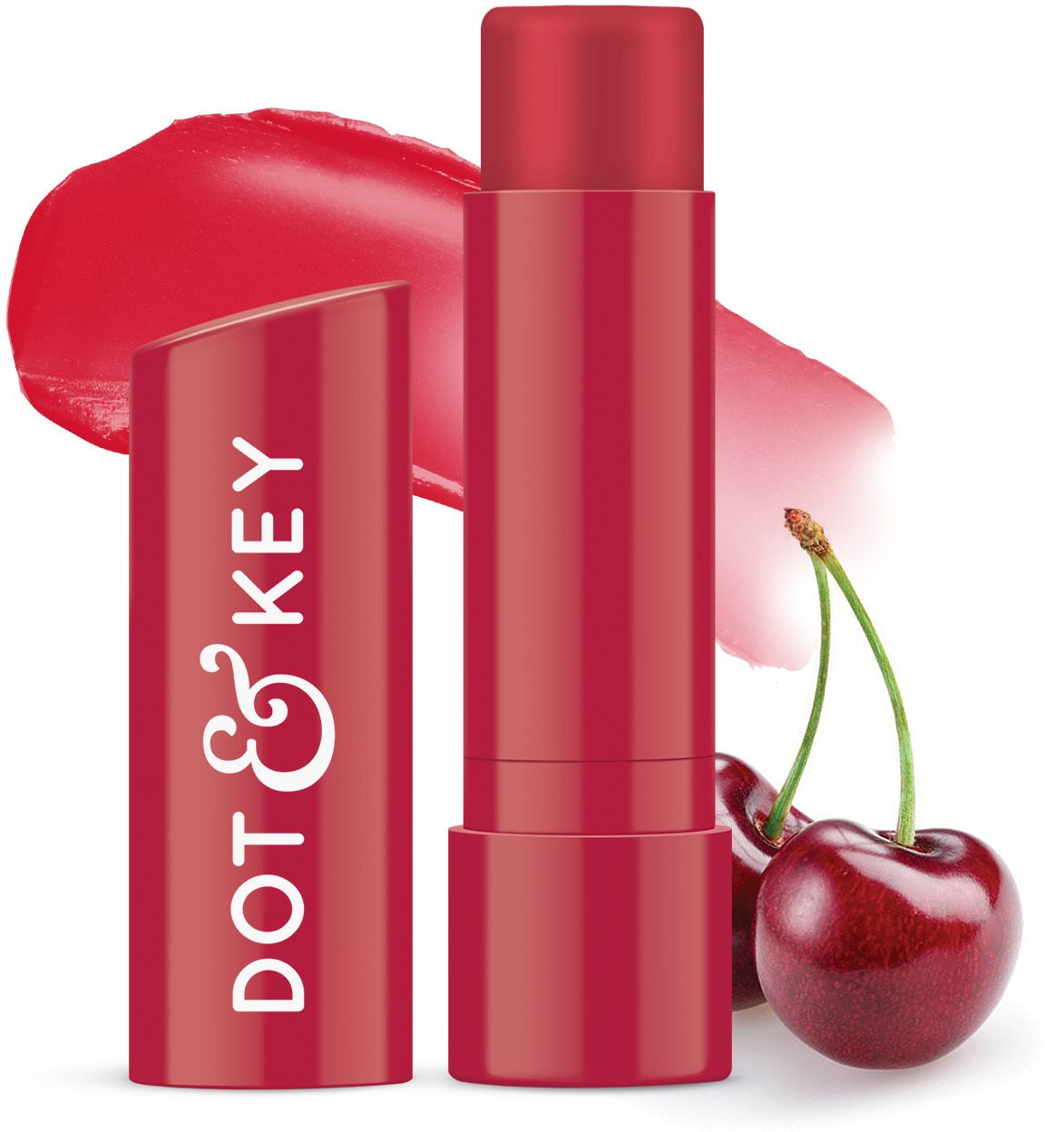 Barrier Repair Hydrating Lip Balm SPF 50 | Cherry Crimson |Soft Tinted Chapstick Cherry