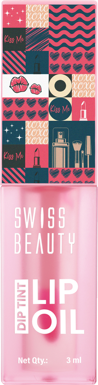 Swiss Beauty Dip Tint Colour Changing PH Lip Oil With Vitamin E for Long Lasting Nourishment and Hydration, Shade- Peach