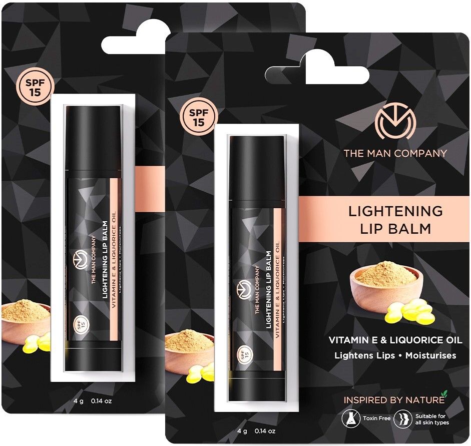 the man company Lightening Lip Balm For Dry, Chapped, Dark and Smoky Lips with flavor of Coconut-picture-20