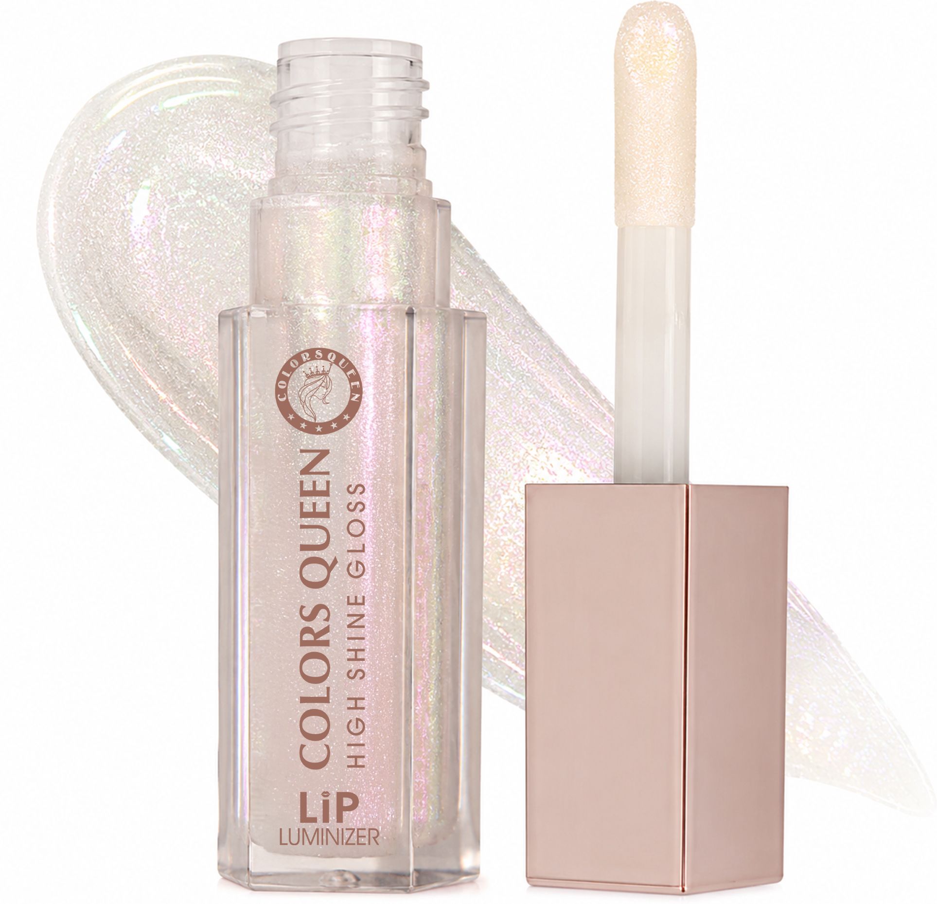 colors queen Lip Luminizer Non Sticky, Hydrating & High Shine Lip Gloss Enriched Shea Butter-picture-4