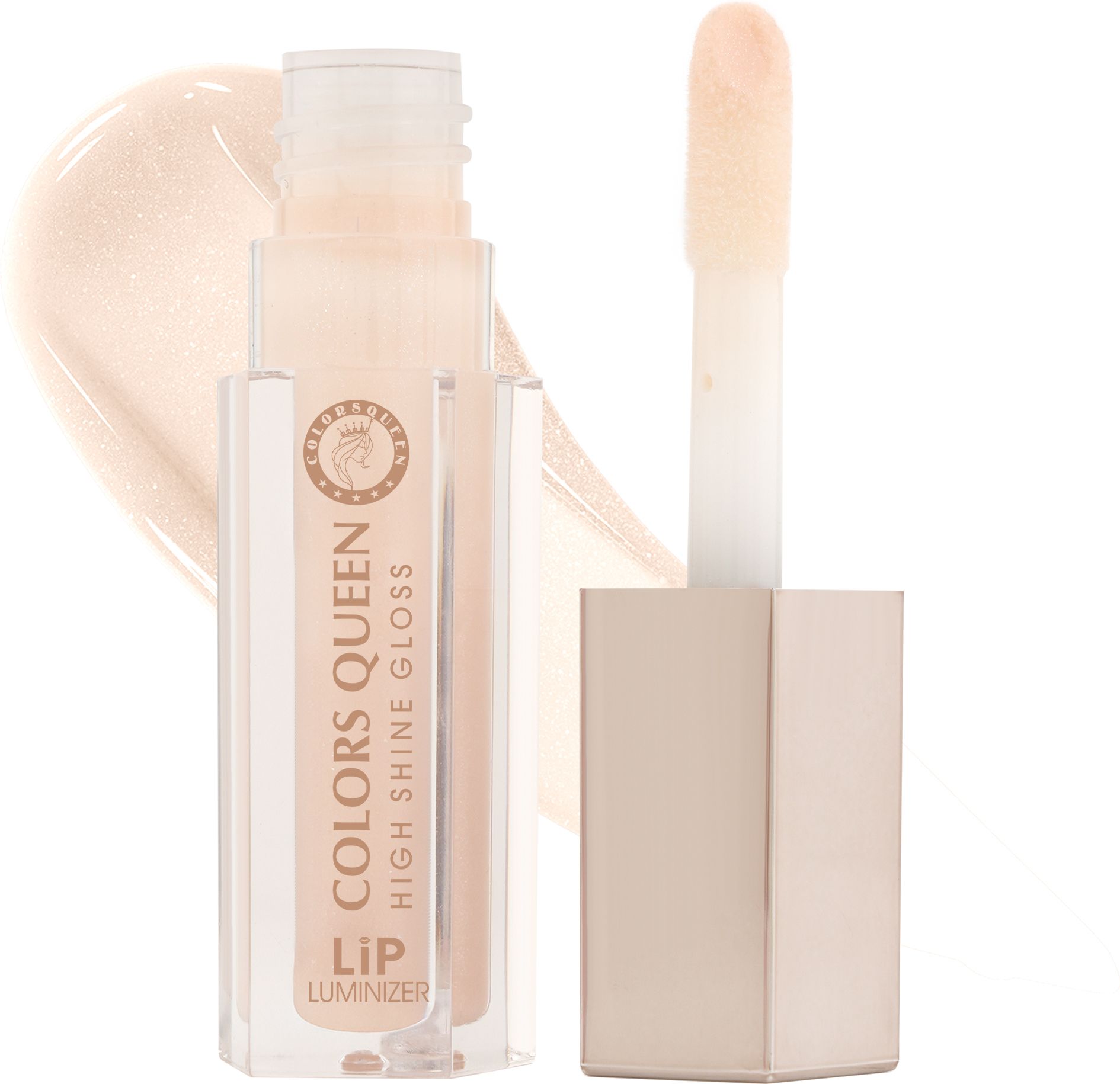 colors queen Lip Luminizer Non Sticky, Hydrating & High Shine Lip Gloss Enriched Shea Butter-picture-7