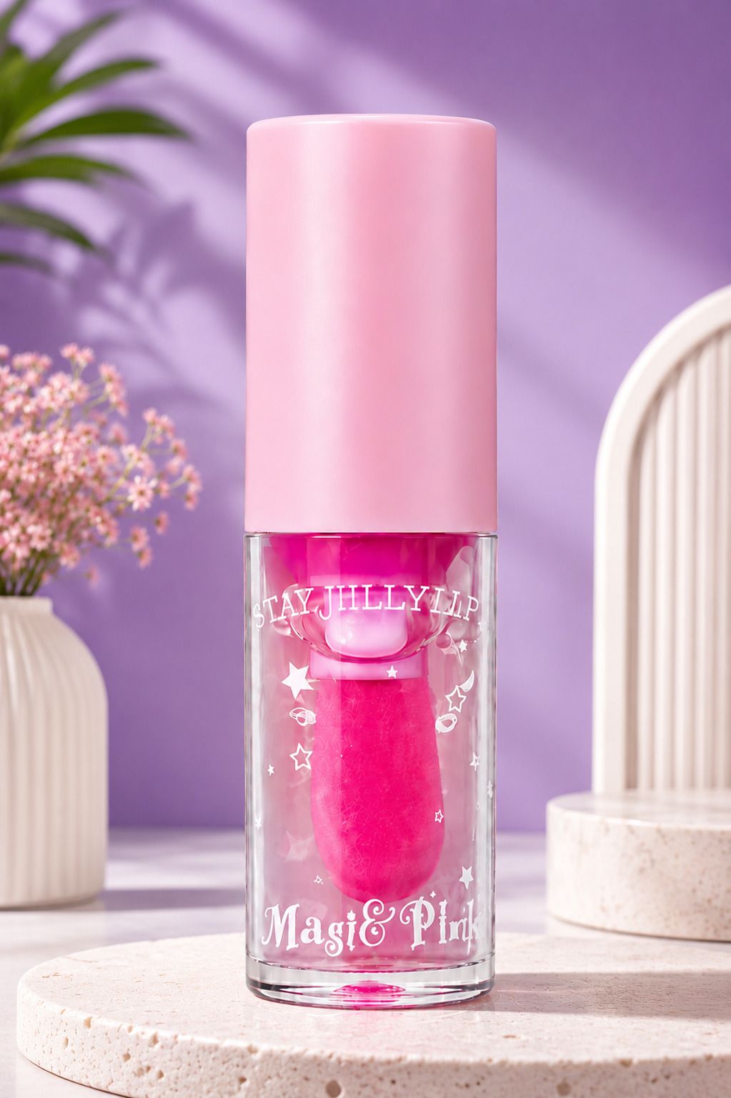 morbee Magic Pink Moisturizing Lip Oil, Hydrating, Lightweight, Lip Gloss vf93-picture-0