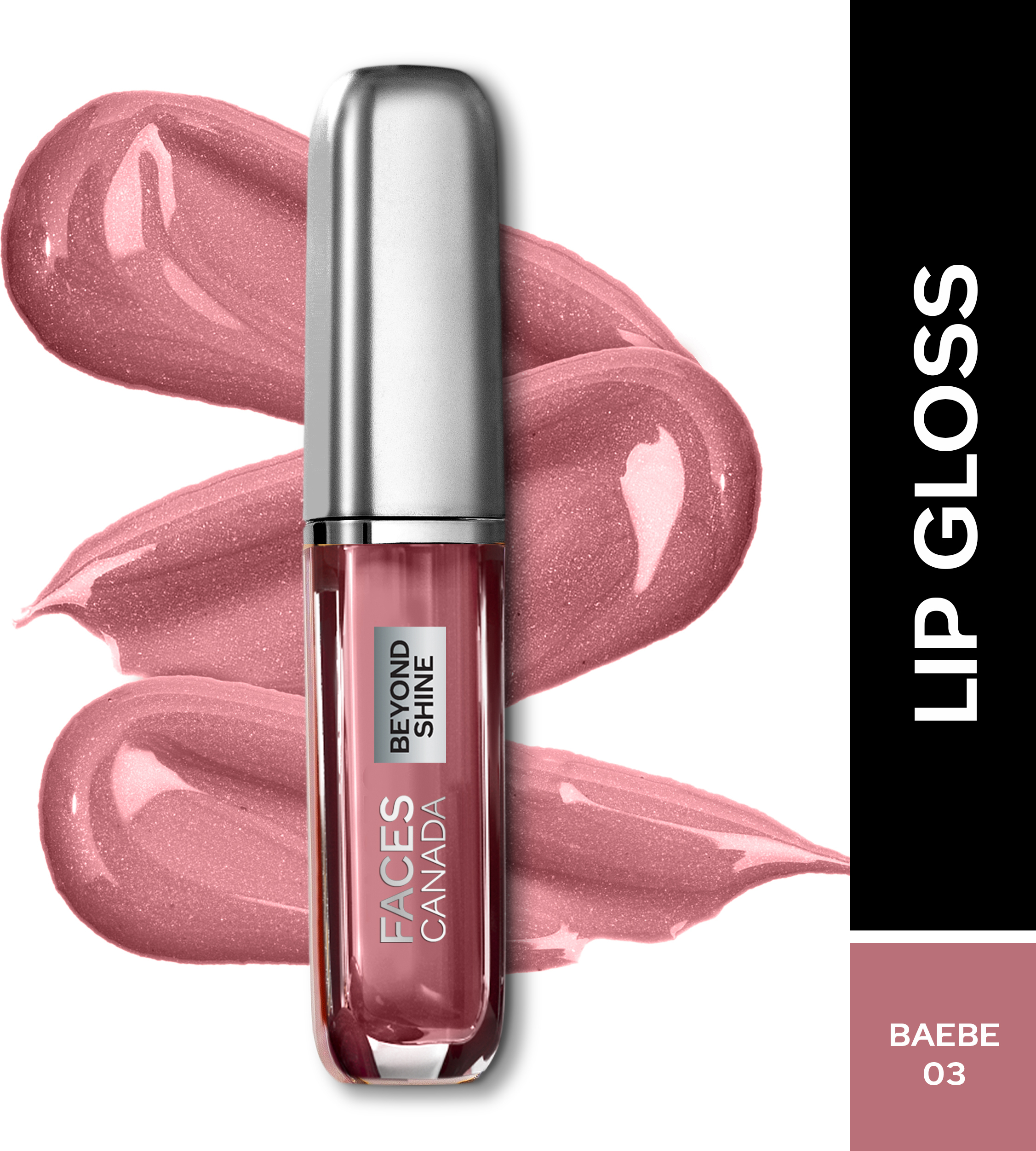 Faces Canada Beyond Shine Lip Gloss, Baebe 03