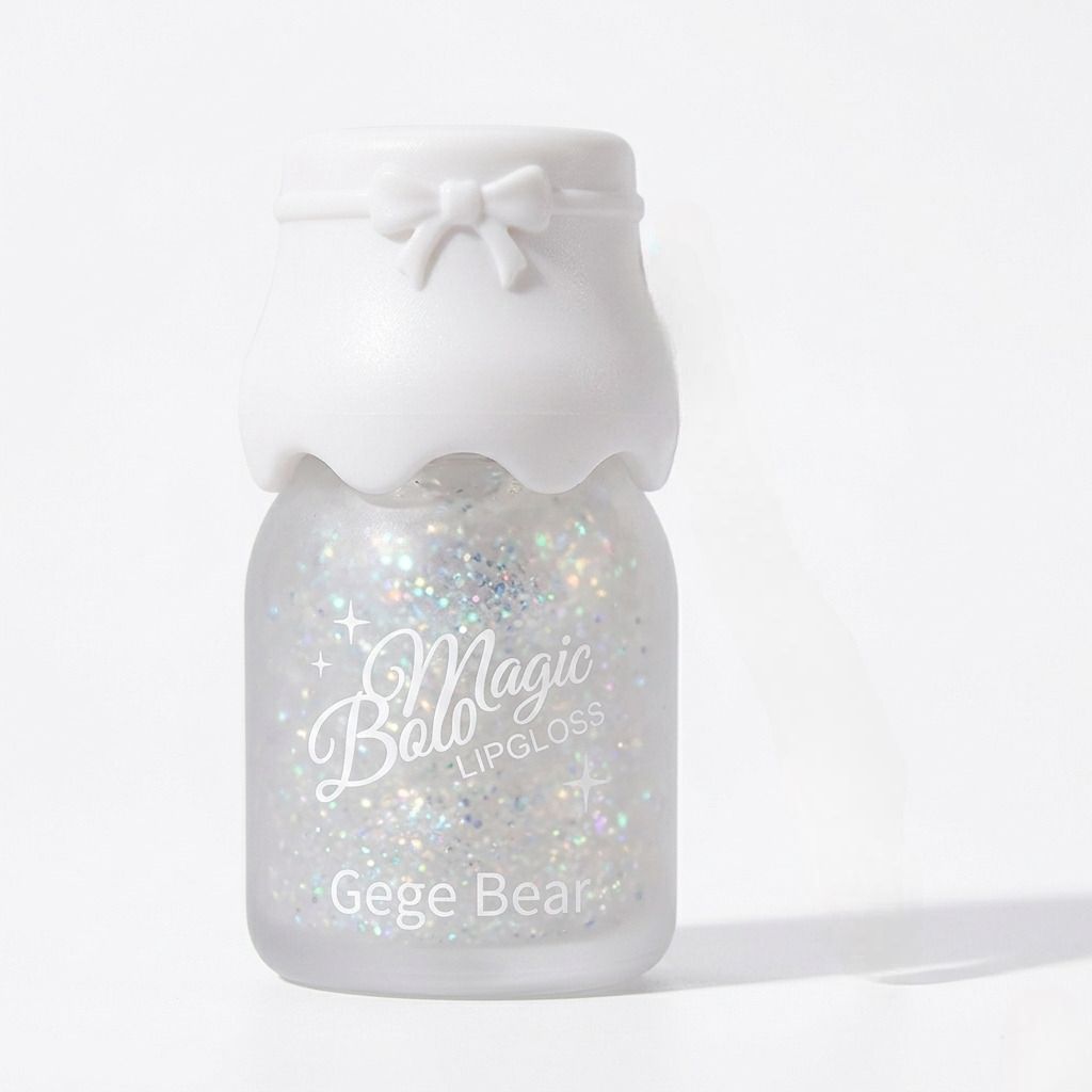 Magic Bow Glitter Lip Gloss Hydrating High Shine Non Sticky Lip Makeup-image-23