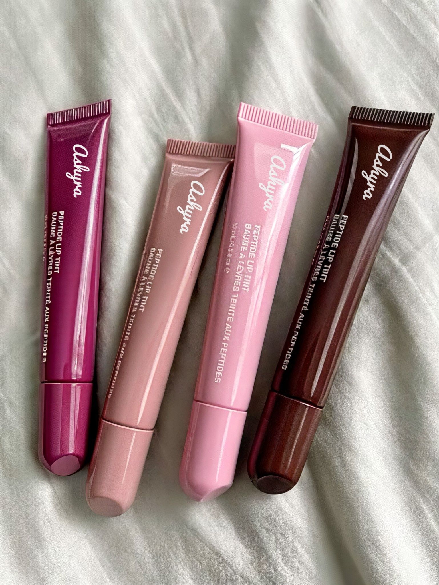 Peptide Lip Tint – Hydrating Glossy Lip Color (Pack of 4)