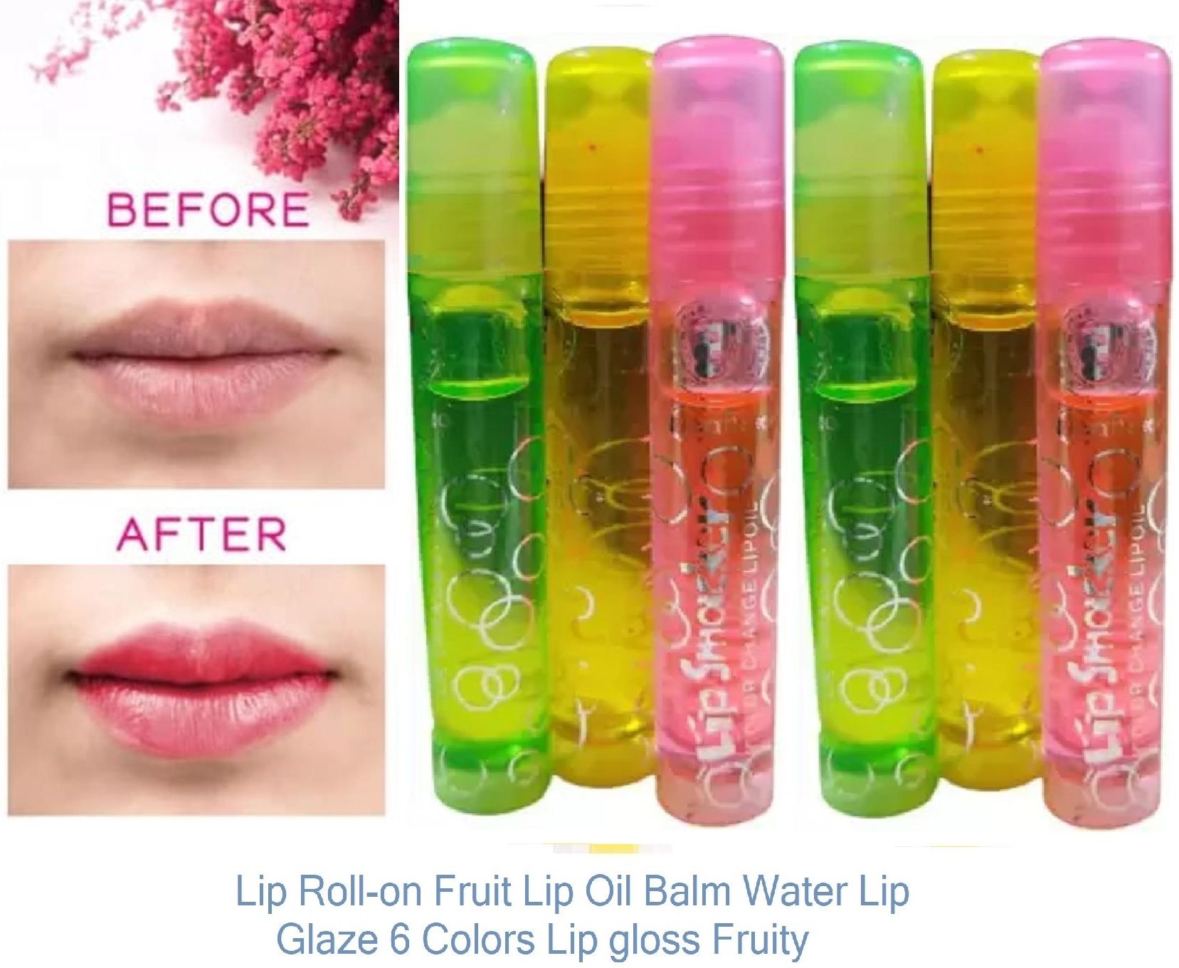 aylily Best Multicolor Roll-on Korean Lip Gloss Lip Gloss | High Shine | Non-Sticky-picture-15