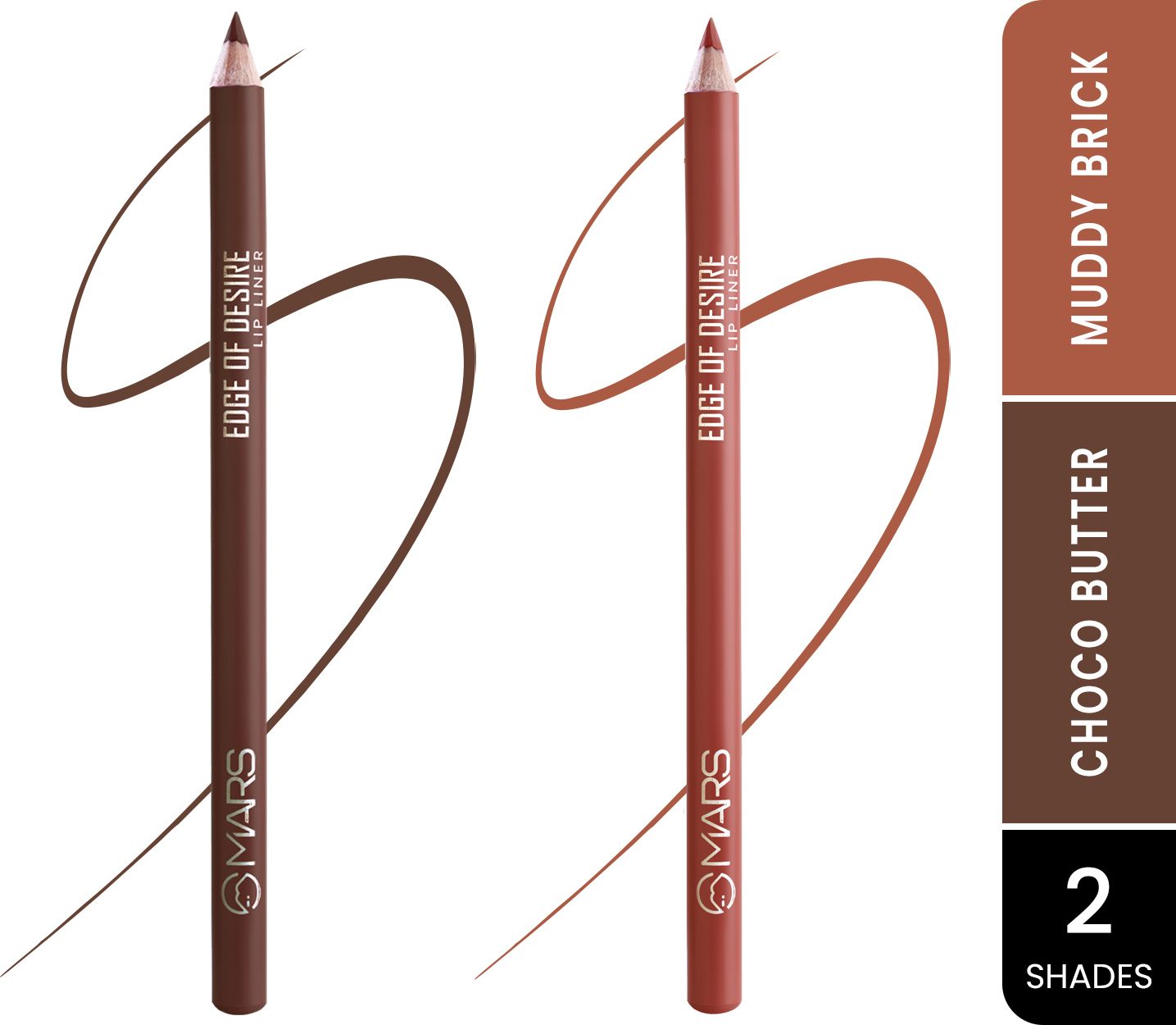 Matte Lip Linera | Smooth Application, Long Lasting & Travel friendly Lip Pencil