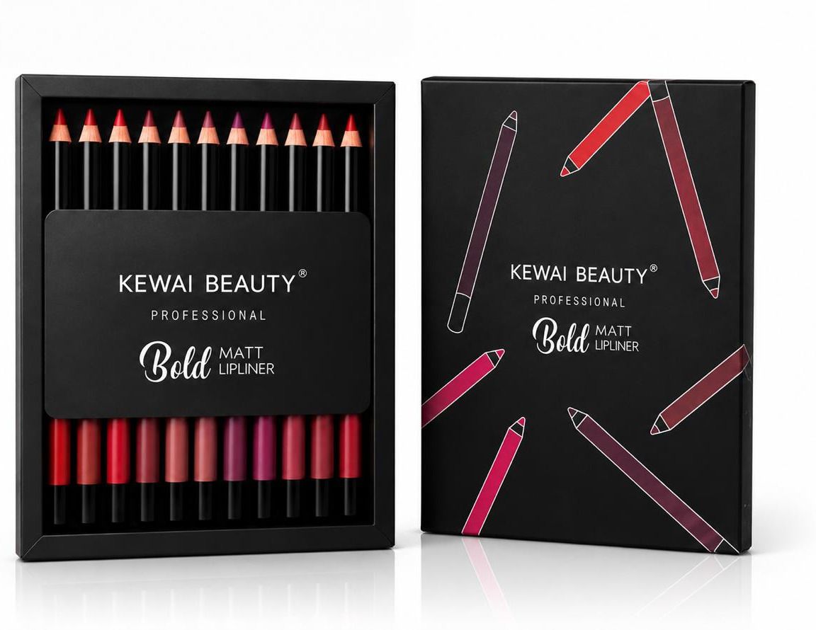 kewaibeauty Ultra Define Matte Lipliner, Long Lasting - Full Coverage set of 12 (Lip Liners)-picture-27