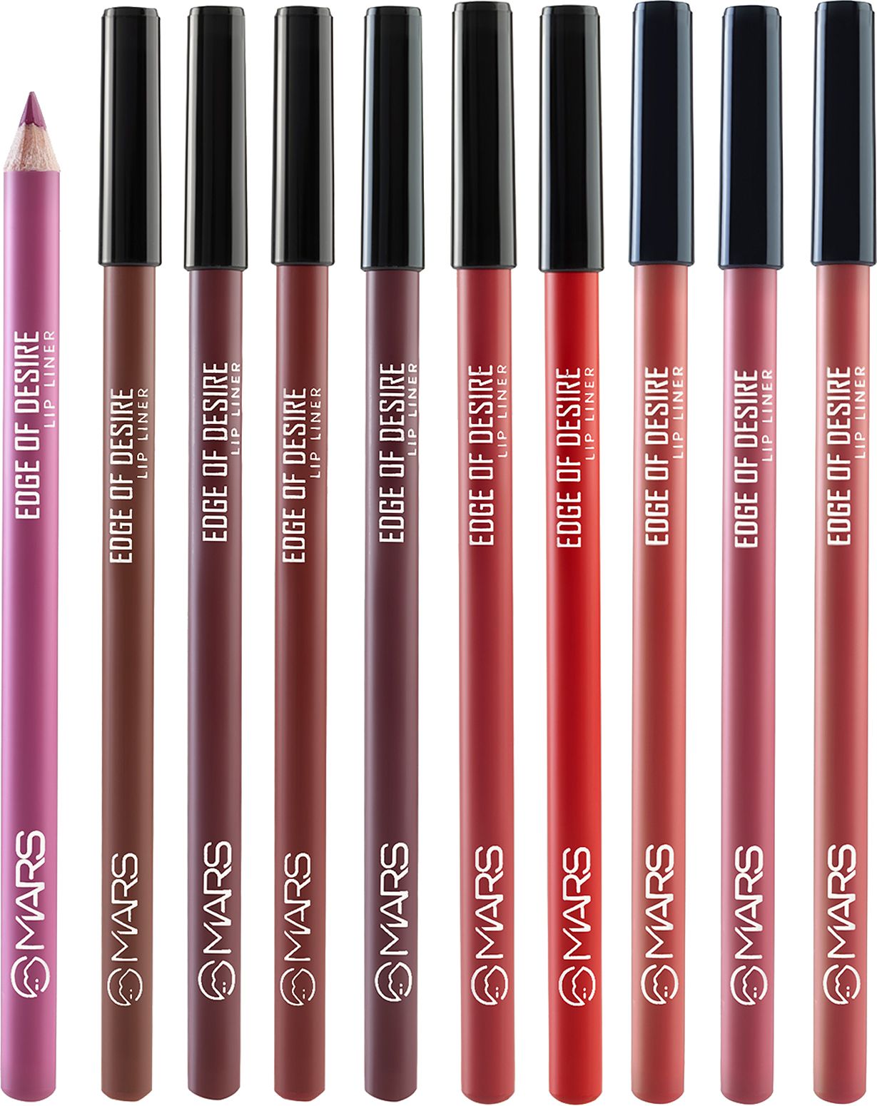 mars Edge Of Desire Matte Lip Pencil Pack Of 10-picture-12
