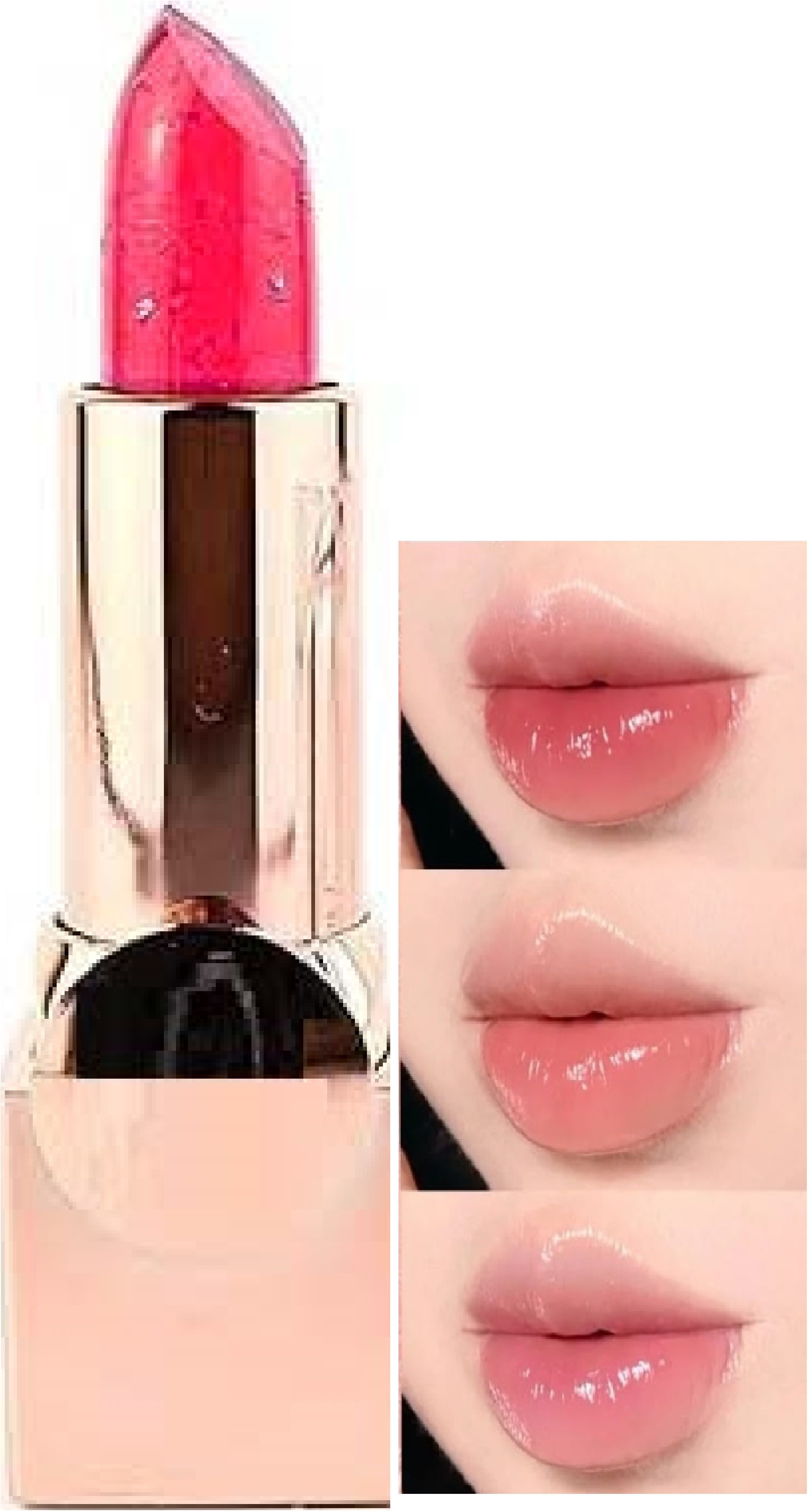 latixmat transparent colour changing moisturizing gel lipstick for glossy pink lips-picture-20