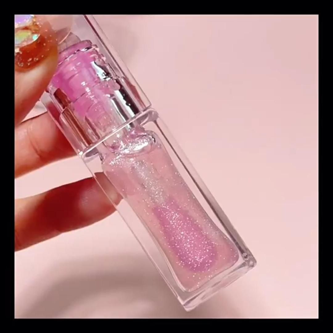 reimichi New korean Pink Lip Gloss Hydrating High Shine Non-Sticky Lipgloss-picture-31