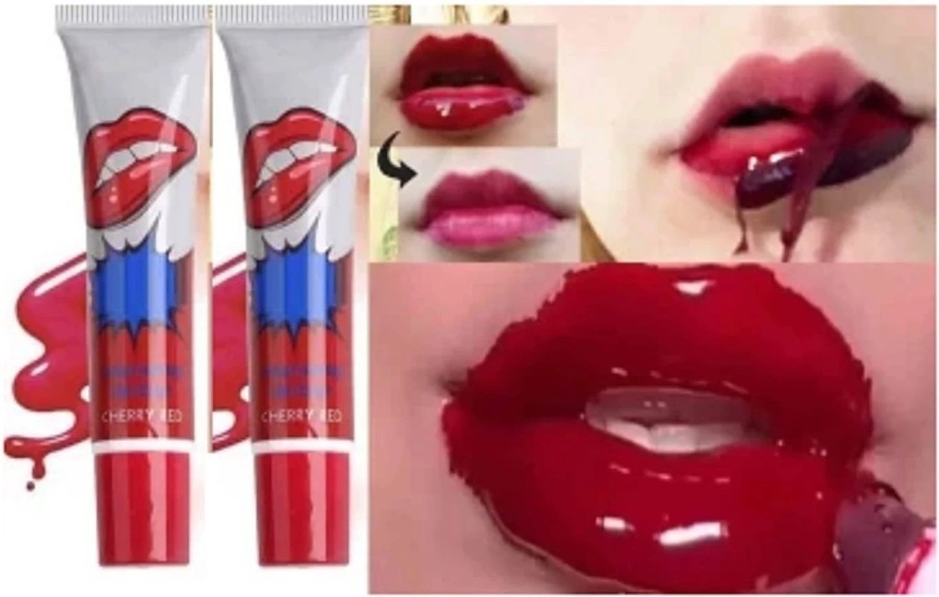 Waterproof Peel off Mask Lip Stain Tattoo Combo cerry-image-18