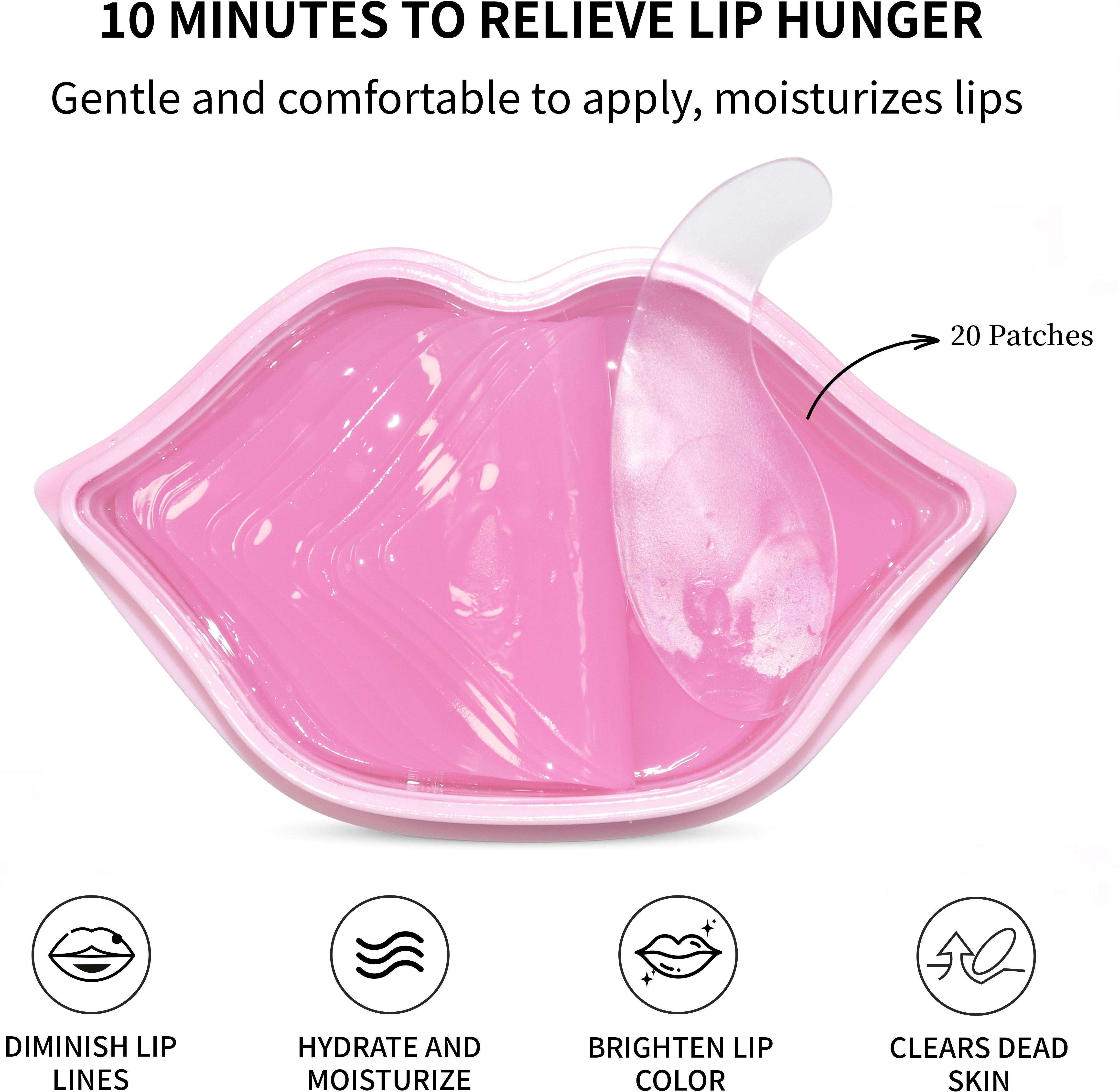 revary Hydrating Pink Lip Mask R5, Lip Sleep Mask Reduces Lip Lines-picture-17