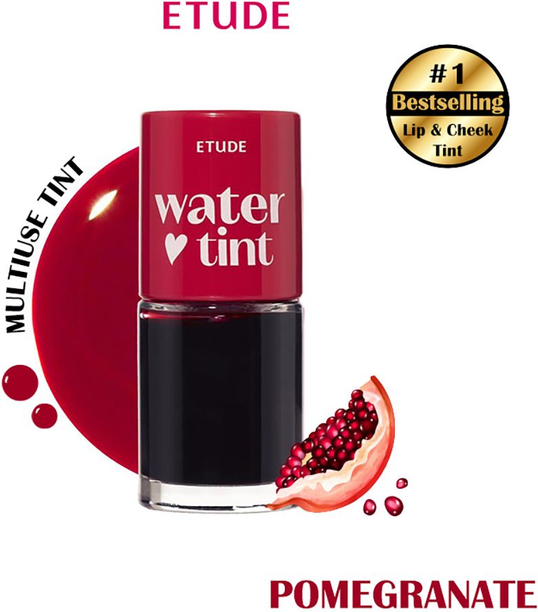 Dear Darling Water Gel Lip And Cheek Tint Lipstick - 06 Pomegranate Ade 9g Lip Stain-image-44