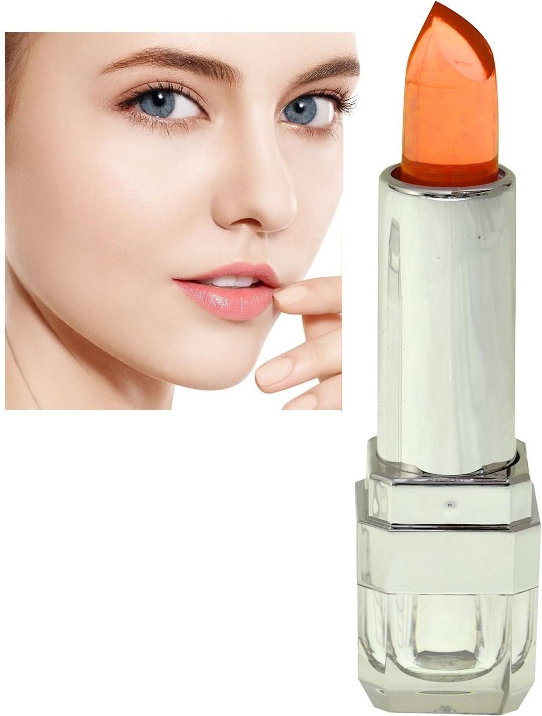 Glitter Color Change Gel Lipstick, Shimmery Finish Lip Plumper-image-21
