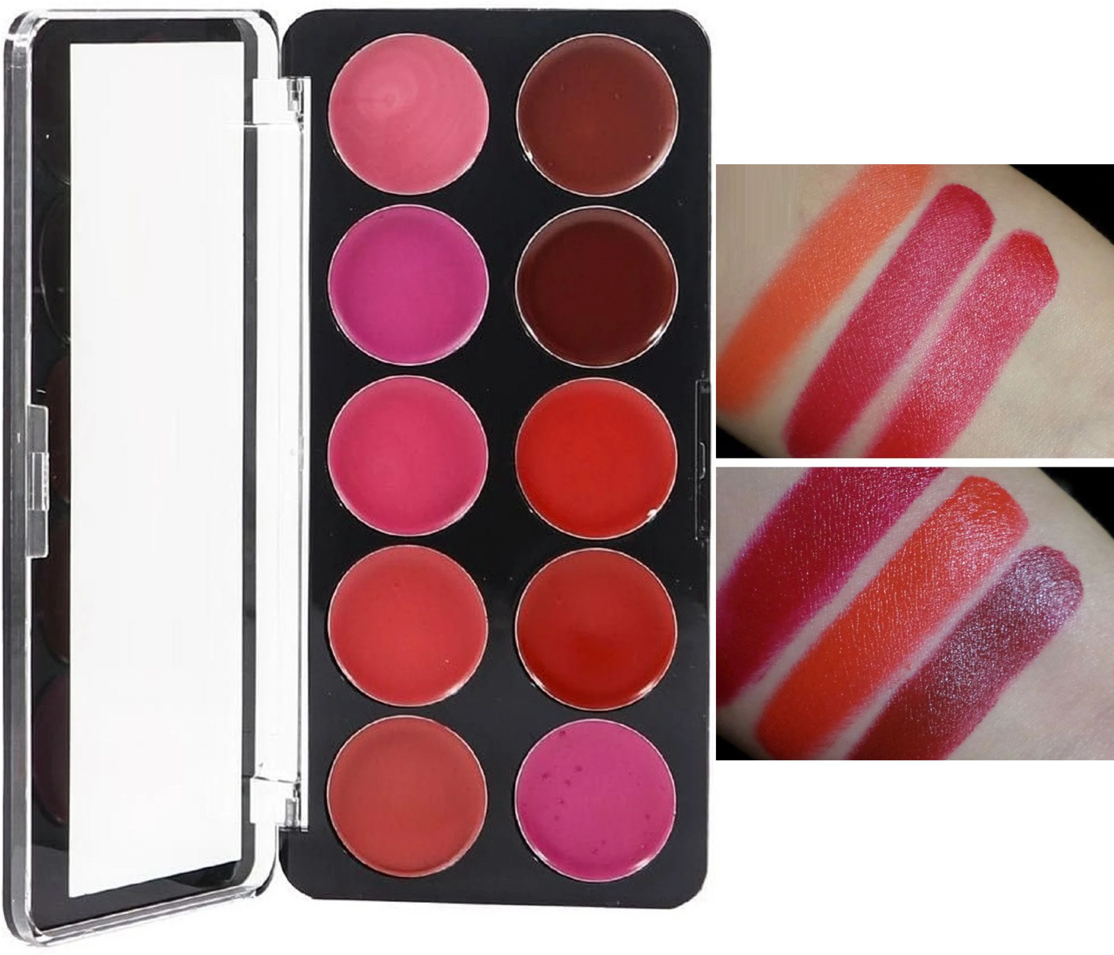 Cream Based Lip Palette with Multi Color Lip Shades-image-20
