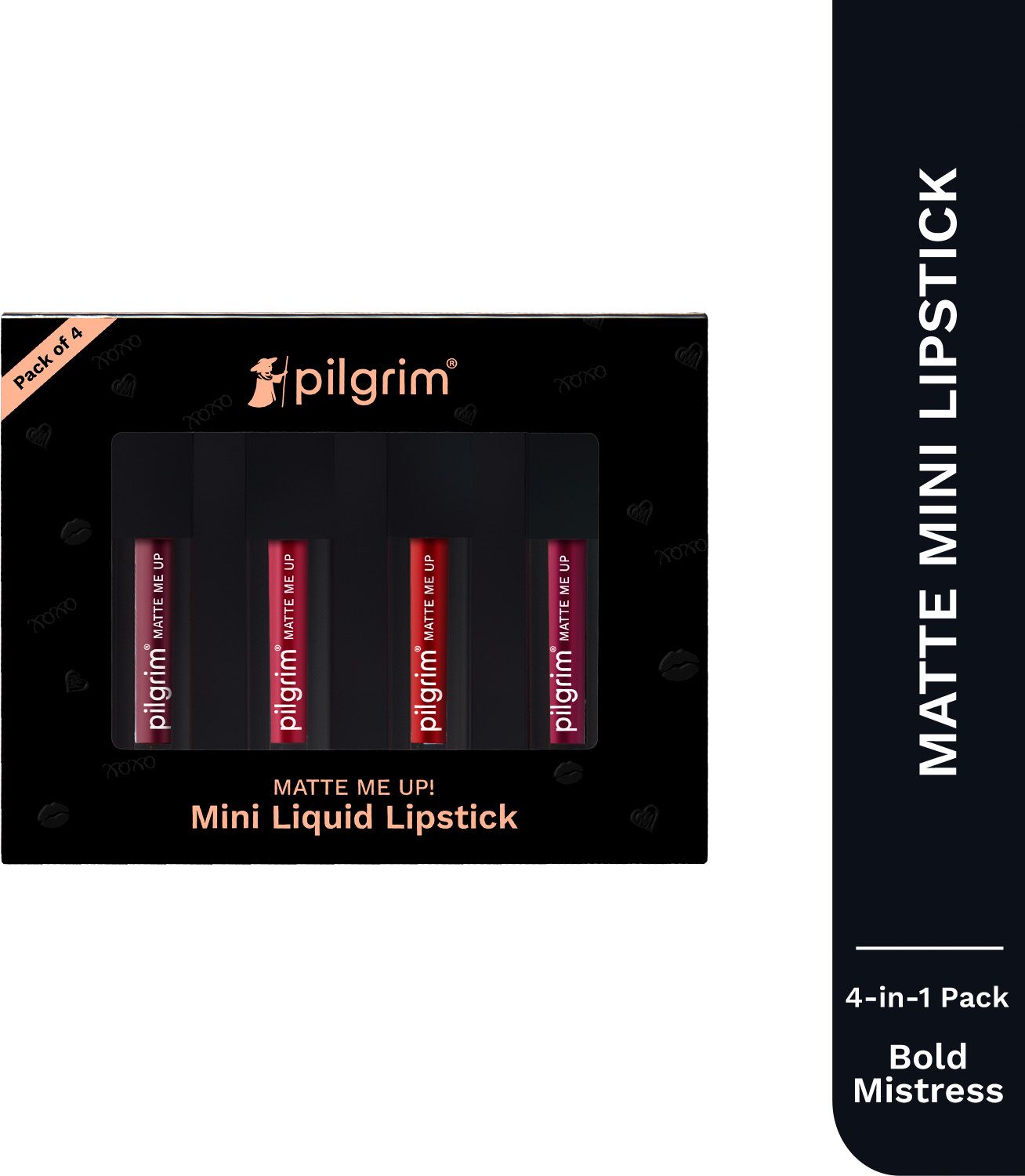 Matte Mini Liquid Lipstick 4 in 1 Pack Smudgeproof, Hydrating & Lightweight-image-41