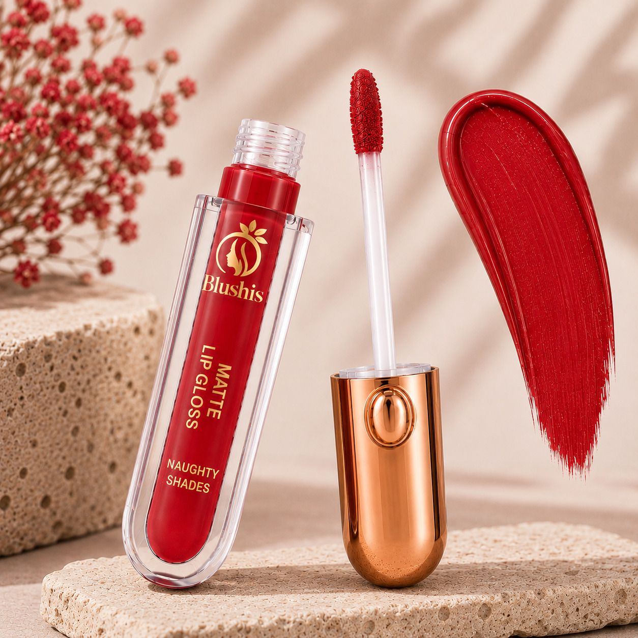 Liquid Matte Lipstick for Women | Long Stay | Bold Red Shade-image-33
