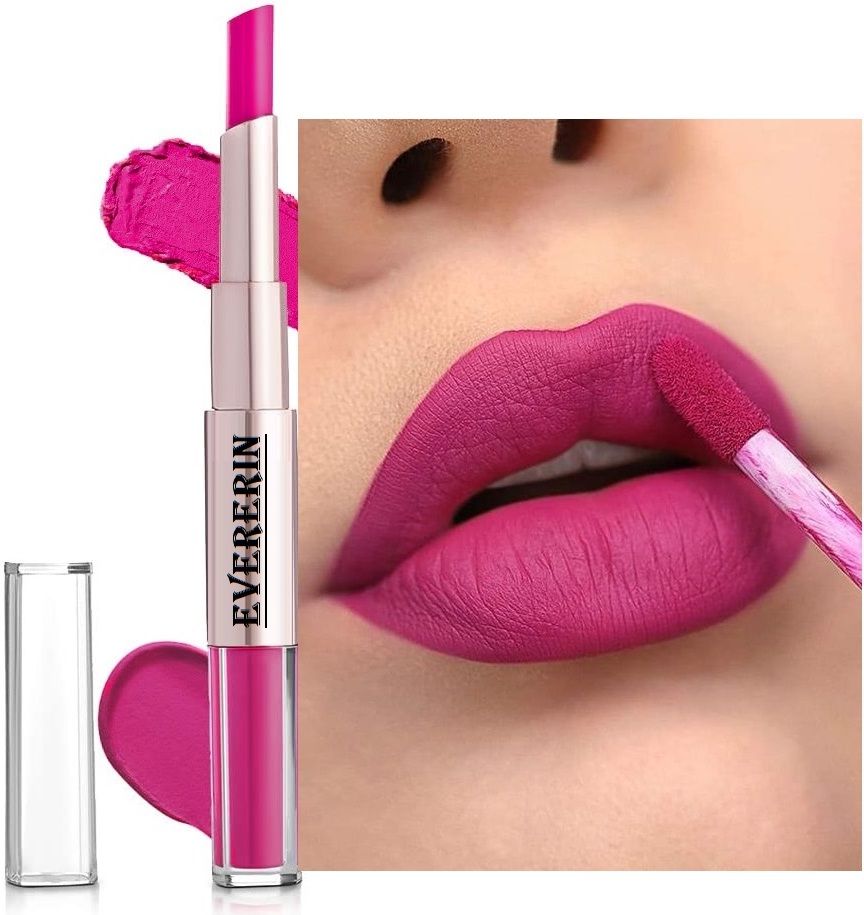 evererin Dual End Lipstick and Liquid Lip Color Smooth Finish Lip Cosmetic-picture-42