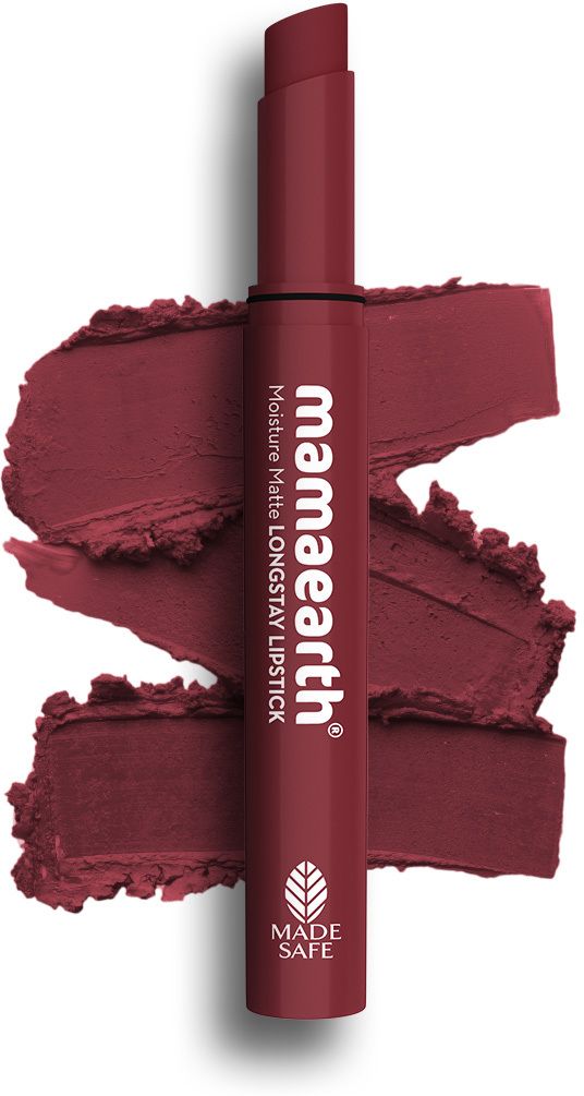 mamaearth Moisture Matte Lipstick with Avocado Oil & Vitamin E for 12 Hour Long Stay-picture-39