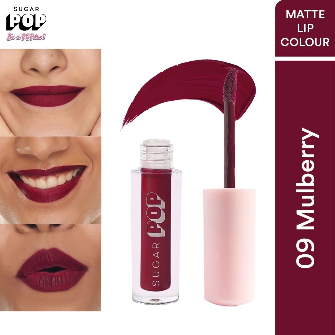 sugar pop Matte Lipcolour - 09 Mulberry-picture-11