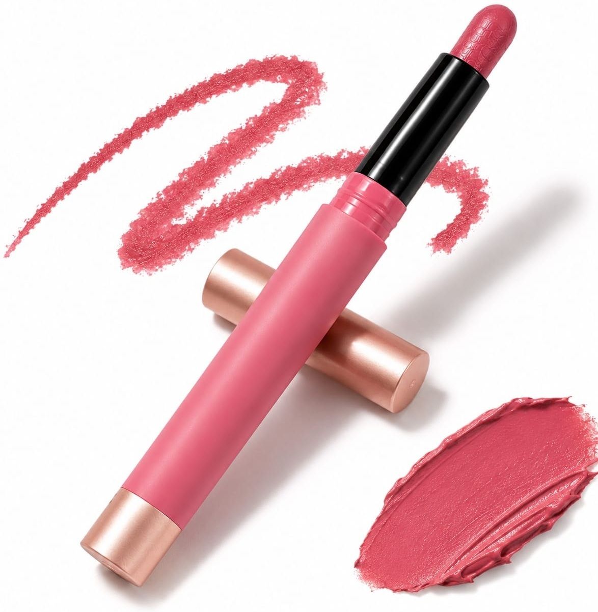 nuvya Warm Brown Lipstick Matte Finish Easy Application Soft Texture Makeup-picture-38