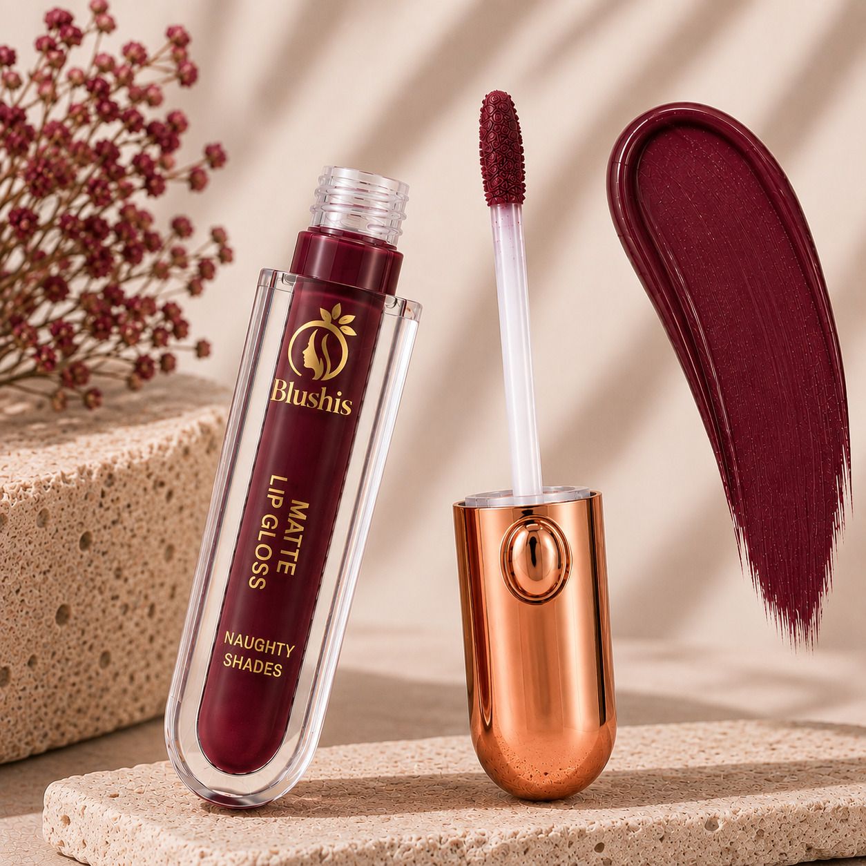 Liquid Matte Lipstick for Women | Long Stay | Maroon Shade-image-38