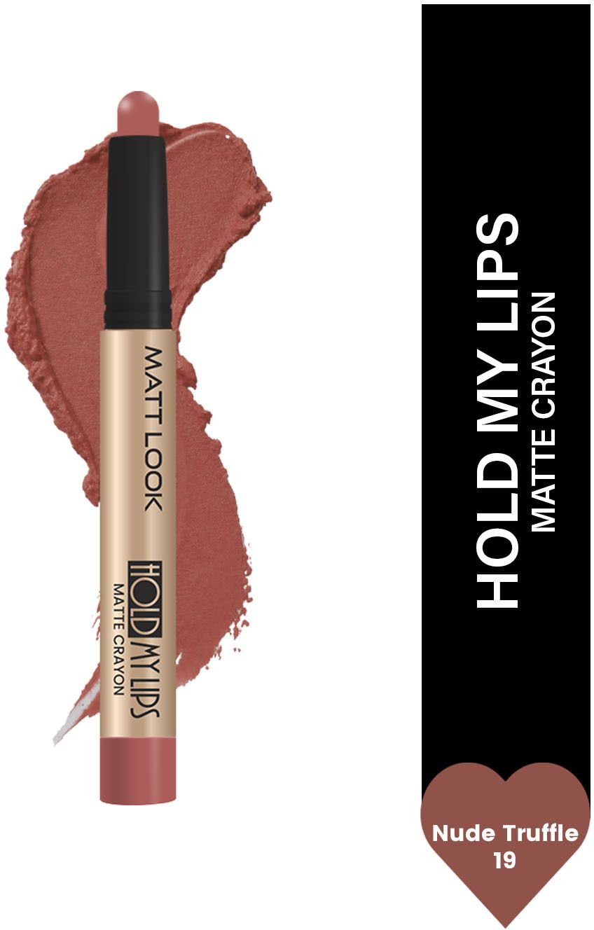 mattlook Hold My Lips Matte Crayon Lipstick | Non-Transfer | Long Lasting Matte Lipstick-picture-18