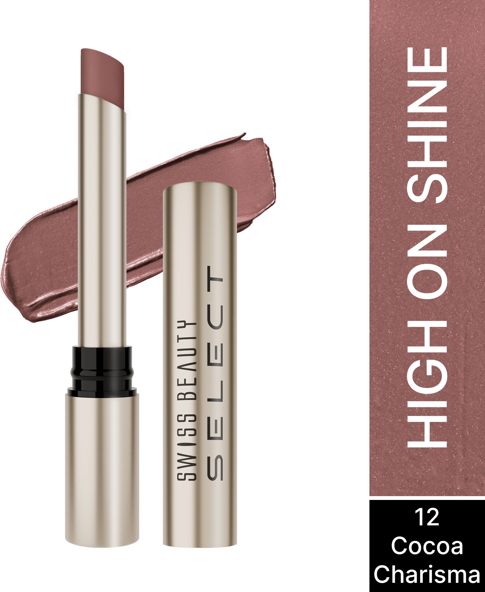 High On Shine Creamy Lipstick - Cocoa Charisma-image-2